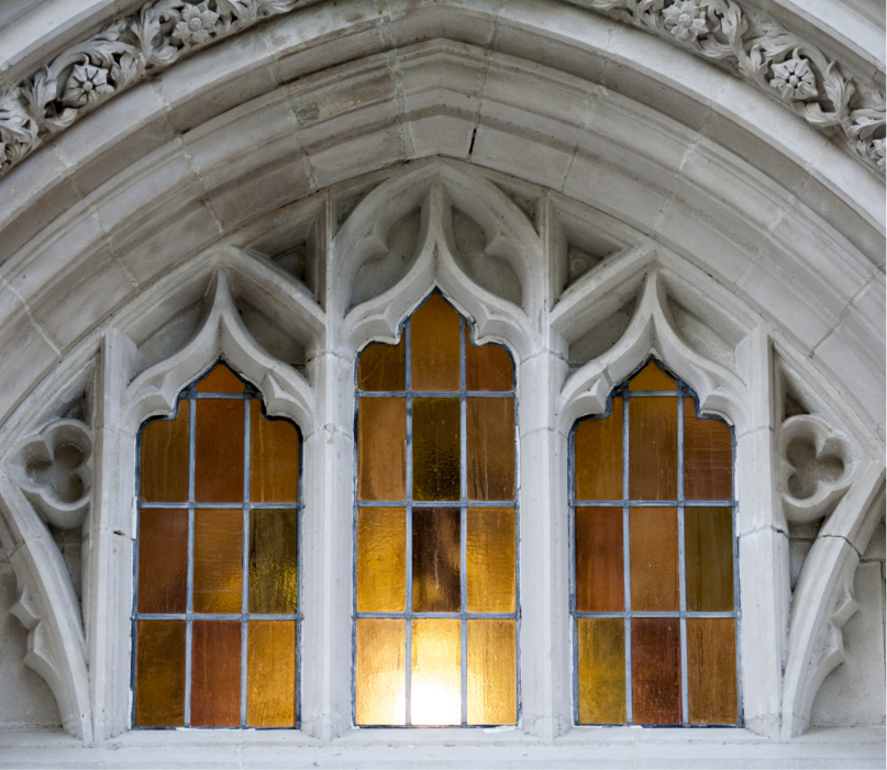 Stained glass window